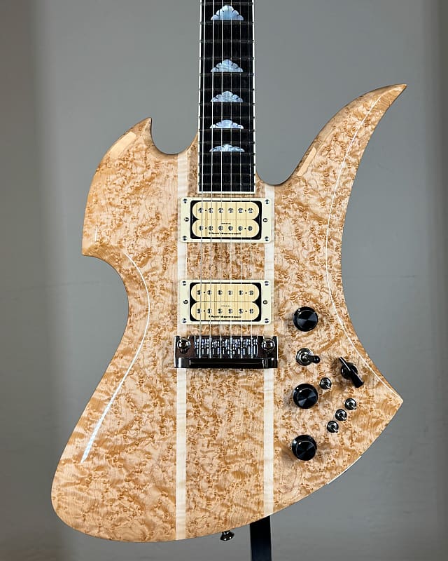 B.C. Rich Custom Shop Mockingbird Supreme 2025 - Natural image 1