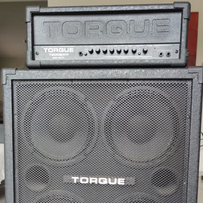 Torque TORQUE Head T200BHX + Cabinet TB2410 4x10 A 90's Bass Amplifier for sale