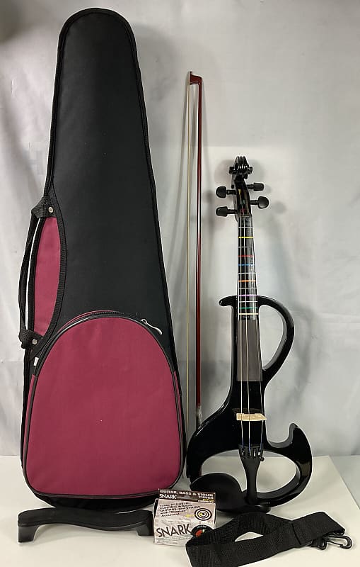 Celicio Electric Violin With Case And Tuner HVPV30 Gloss Reverb