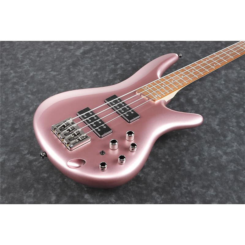 Ibanez Standard SR300E Electric Bass - Pink Gold Metallic image 1
