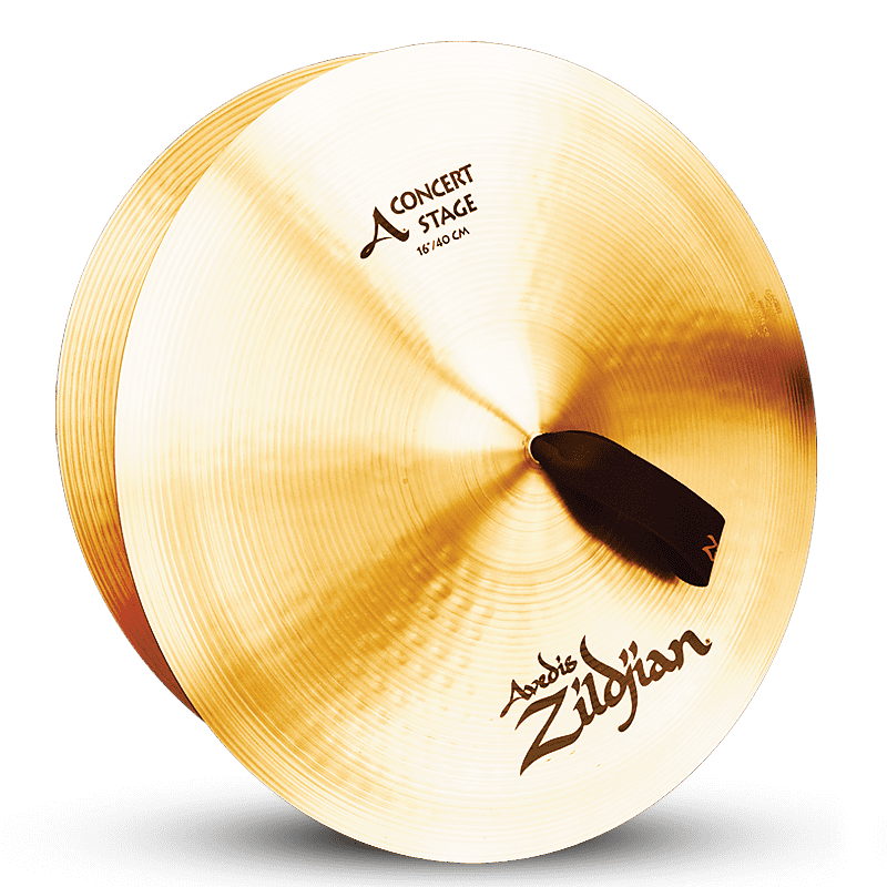 Zildjian 16" A Concert Stage Orchestral Cymbals (Pair) image 1