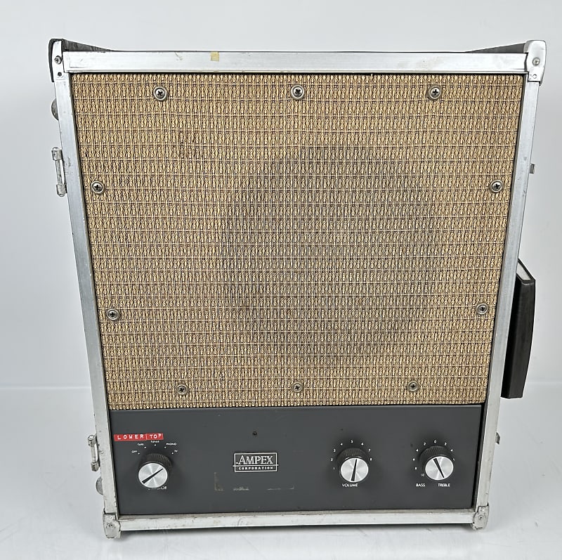 Vintage Ampex 2012 Speaker/Tube Amp Combo  			