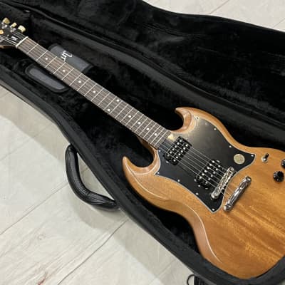 Gibson SG Standard Tribute Natural Walnut Satin New Unplayed w/ Bag Auth Dealer 6lbs 10oz #0117 image 6