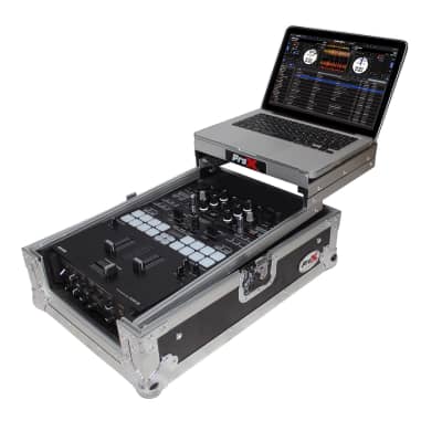 ProX XS-DJ808WLT Flight Case with Wheels and Sliding Laptop Shelf