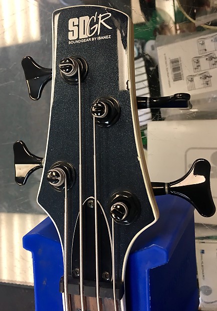 ベース Ibanez SDGR N427 - 4 String Bass Ibanez Gio Soundgear N427 Electric Bass Guitar Crimson Red