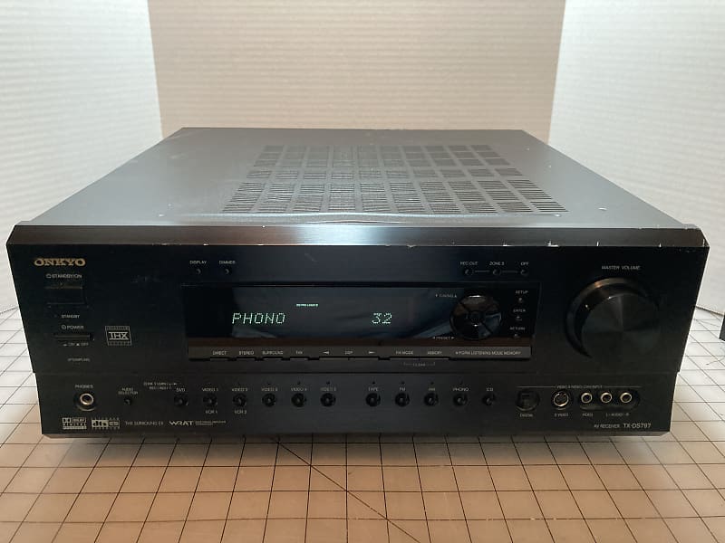 Onkyo TX-DS797 Stereo AV Receiver THX Select, THX Surround