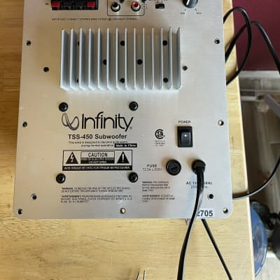 INFINITY TSS-450 SUBWOOFER PLATE AMPLIFI INFINITY TSS-450 SUBWOOFER PLATE AMPLIFIER. For Parts Or Repair Only. Read. image 6