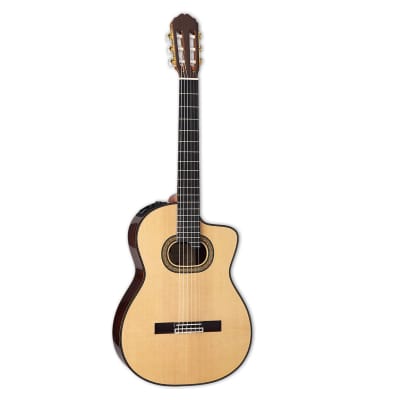 Takamine TH90 Hirade Classical Acoustic Electric Guitar With Case, Gloss Natural image 1
