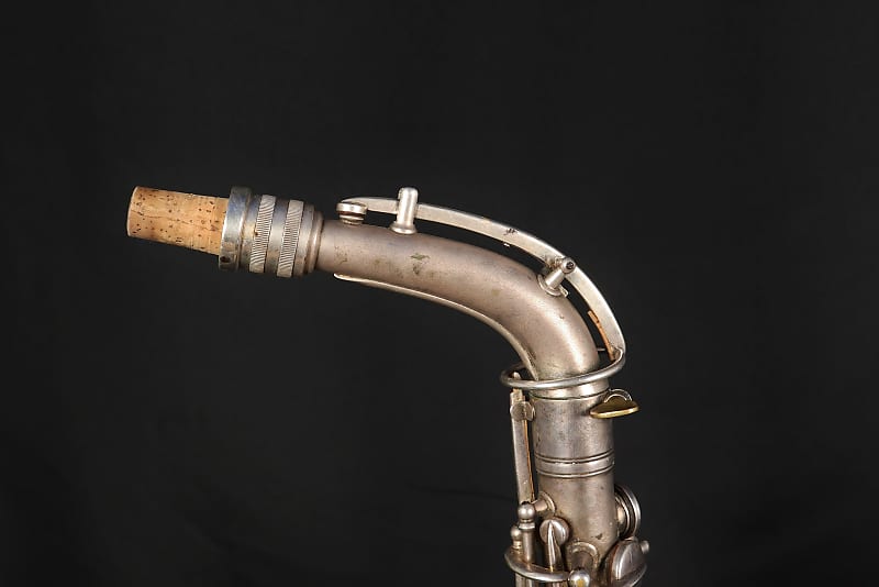 1922 Conn New Wonder Silver Plated Alto Saxophone Sax Gold