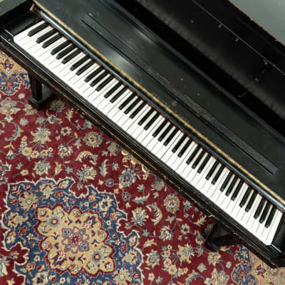 Steinway & Sons 1098 Studio Upright Piano | Satin Ebony | SN: 458170 | Used image 4