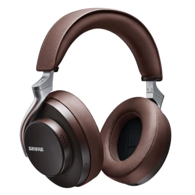 Shure AONIC 50 Wireless Noise Cancelling Headphone, Brown image 2