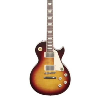 Gibson Exclusive Les Paul Standard 60s AAA Flamed Top Guitar with Case Bourbon Burst image 2