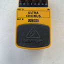 Behringer UC200 Ultra Chorus Stereo Analog Rare Guitar Effect Pedal