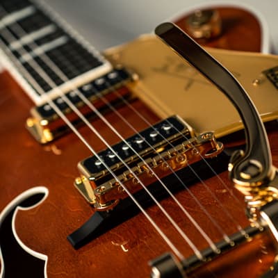 Gretsch G6120TG-DS Players Edition Roundup Orange image 16