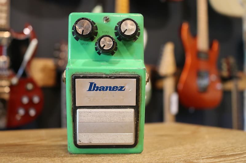Ibanez TS9 Tube Screamer (Silver Label) 1983 - 1984 Green image 1