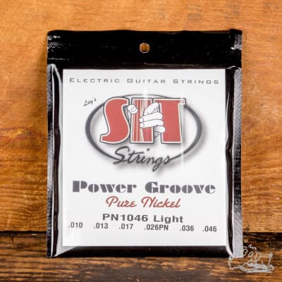 S.I.T. Power Groove Pure Nickel Electric Guitar Strings - Light 10-46 image 1