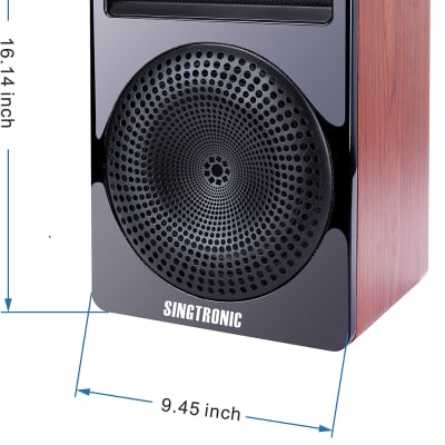 Singtronic 2500W Home Karaoke Vocal Speakers (Pair) image 2
