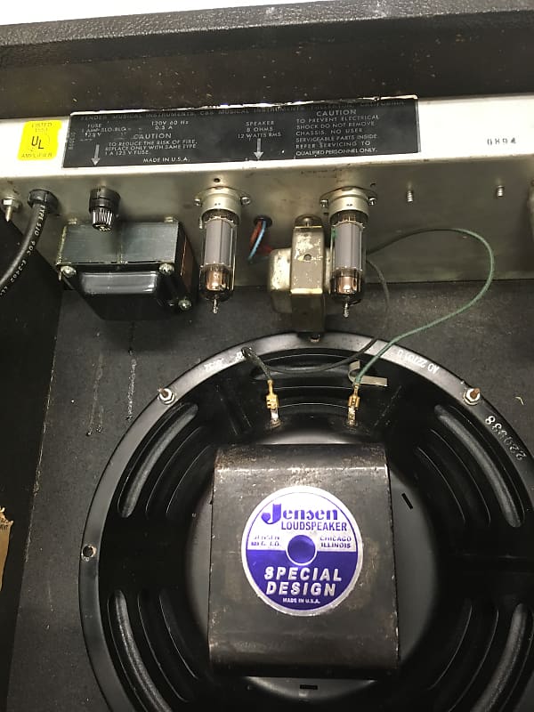 Fender Musicmaster Bass Amp "An EL84 Blues machine!" Reverb