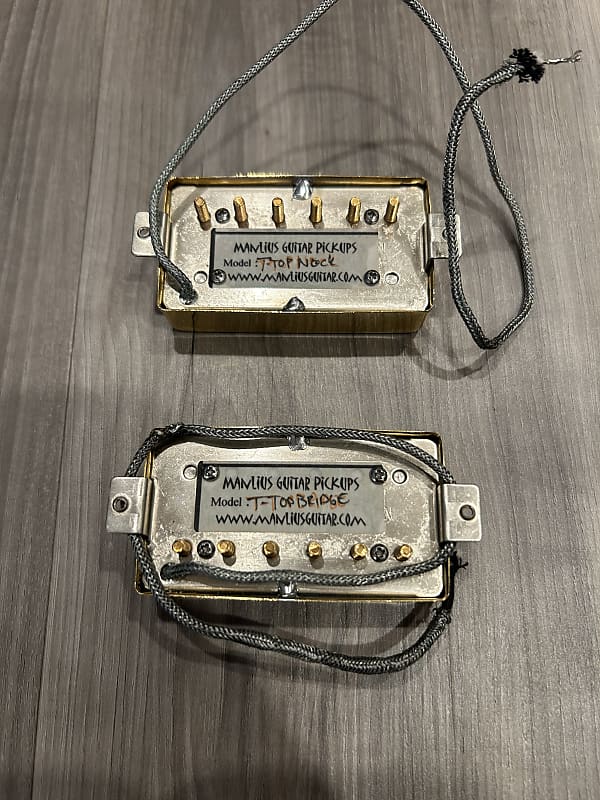 Manlius TTop Replica Pickups Gold Reverb