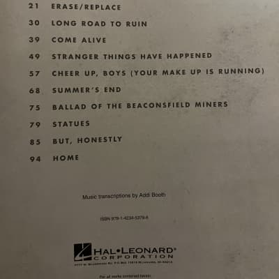 Foo Fighters - Echoes Silence Patience & Grace - Guitar Tab / Tablature Book image 3