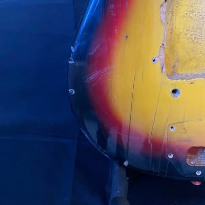 Solo guitar body and neck made in Italy for projects image 5