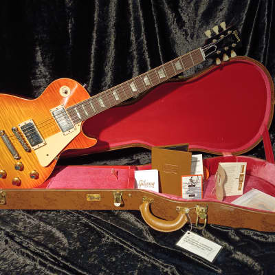 Gibson CS 1960 Les Paul Standard Reissue VOS Washed Tangerine Burstt 2024 image 1