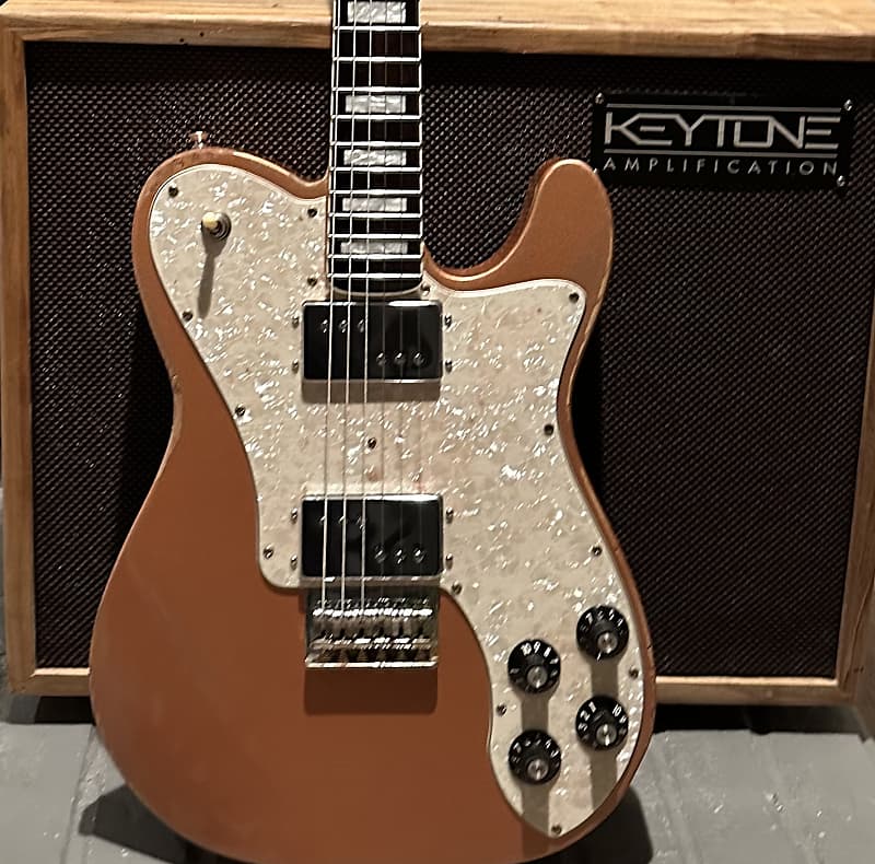 Big River “Moses” TStyle Deluxe • Metallic Copper Nitro Reverb
