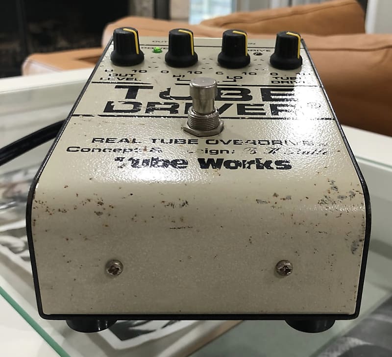 BK Butler 1998 Tube Works Tube Driver 4 Knob USA Made | Reverb