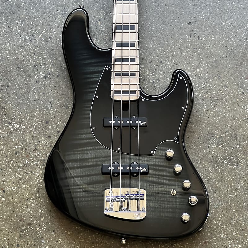 Mayones Jabba Classic 4 Flame Top 2022 - Trans Graphite Burst image 1