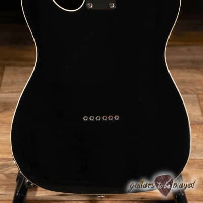 ESP LTD Ron Wood Signature Seymour Duncan Guitar w/ Case – Black image 7