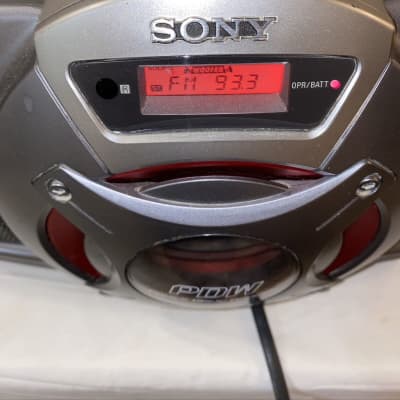 Sony CFD-G55 Cassette CD Player AM/FM Radio Boombox