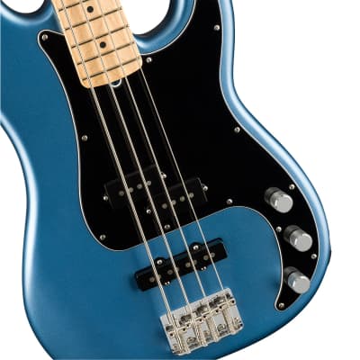 American Performer Precision Bass Satin Lake Placid Blue Fender image 4