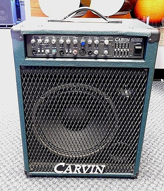 Carvin AG100D Acoustic Guitar Amp 100 Watts w Digital Effects