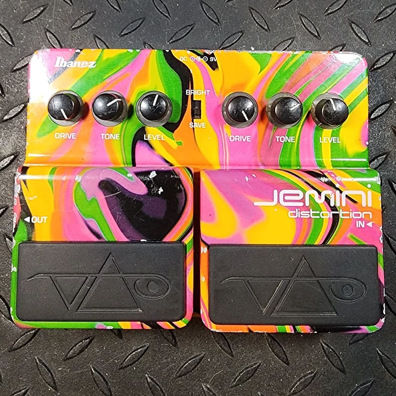 Ibanez Jemini Distortion スティーブ・ヴァイ Ibanez jemini Distortion Steve Vai signature pedal by Mauro