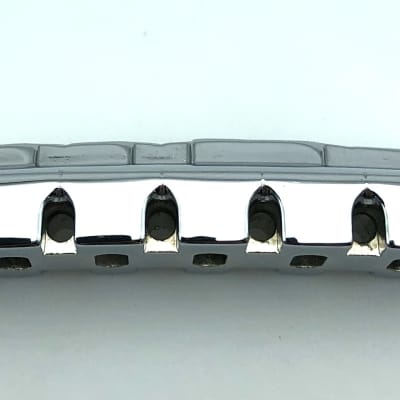 Compensated Wraparound Bridge Lightning Bolt BM116 - Chrome image 4