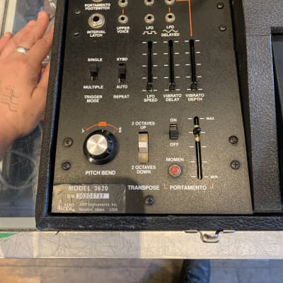 ARP 2601 Monophonic Analog Semi-Modular Synthesizer with 3620 Keyboard 1977 - 1979 - Black / Orange image 16