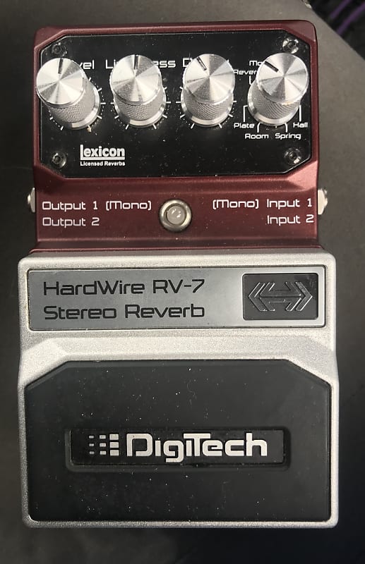 DigiTech Hardwire RV-7 Stereo Reverb