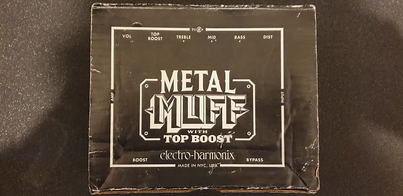 Electro-Harmonix Metal Muff Distortion with Top Boost image 1