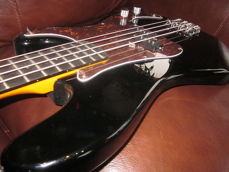 Jay Turser Solid "P" Style Maple Neck 4-String Black Bass JTB-400C-BK-4 w/ Cosmetic Scratches on the Back* image 1