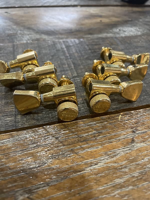 ESP ESP LTD 3X3 2 Pin Gold Locking Tuners Reverb