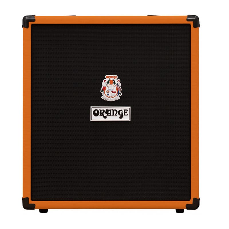 Orange Amps Crush Bass 50 1x12-Inch Combo Amp (Orange) with Chromatic Tuner,Cabinet Simulation,CabSim Headphone Output, and Aux Input image 1
