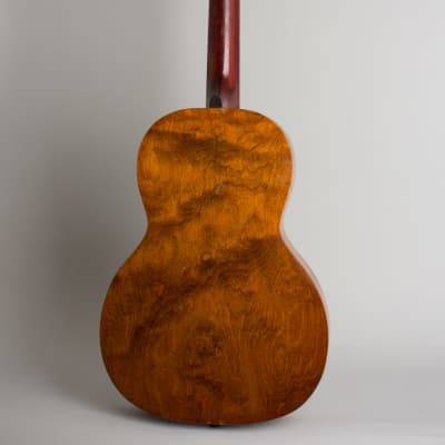 Stella 12 String Flat Top Acoustic Guitar, made by Oscar Schmidt,  c. 1930, black tolex hard shell case. image 2