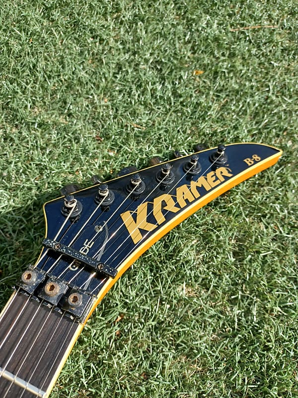 Vintage 80s KRAMER/ESP - Focus/JK - Banana/Hockey Rosewood