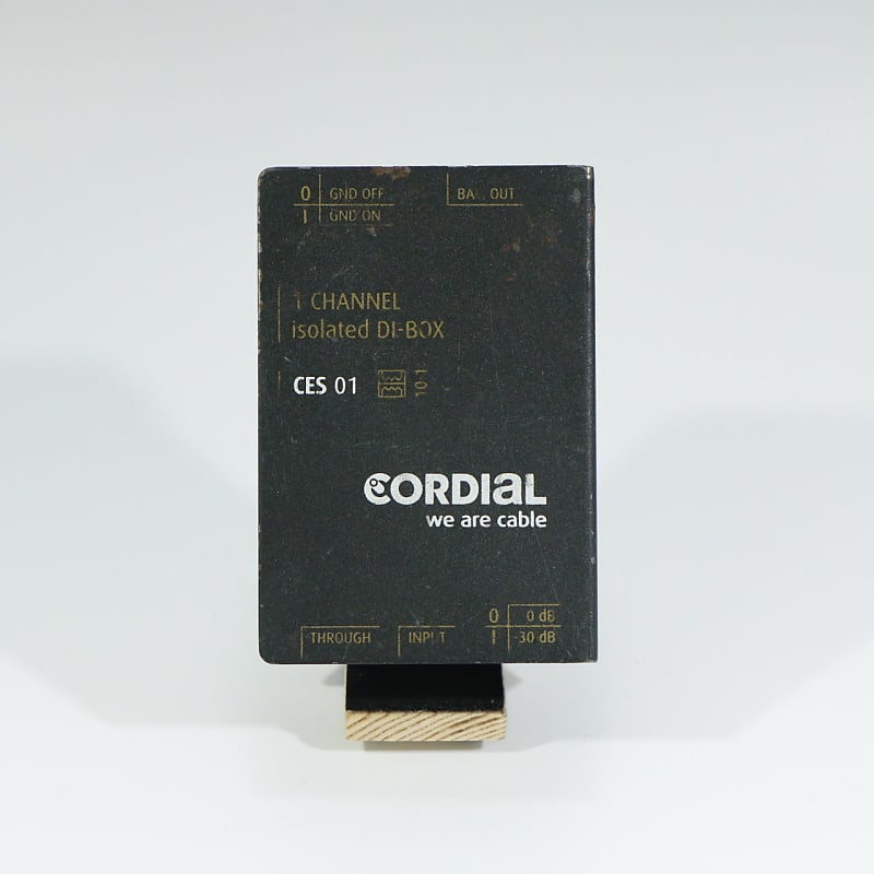 Cordial CES 01 1 Channel Isolated DI-box image 1