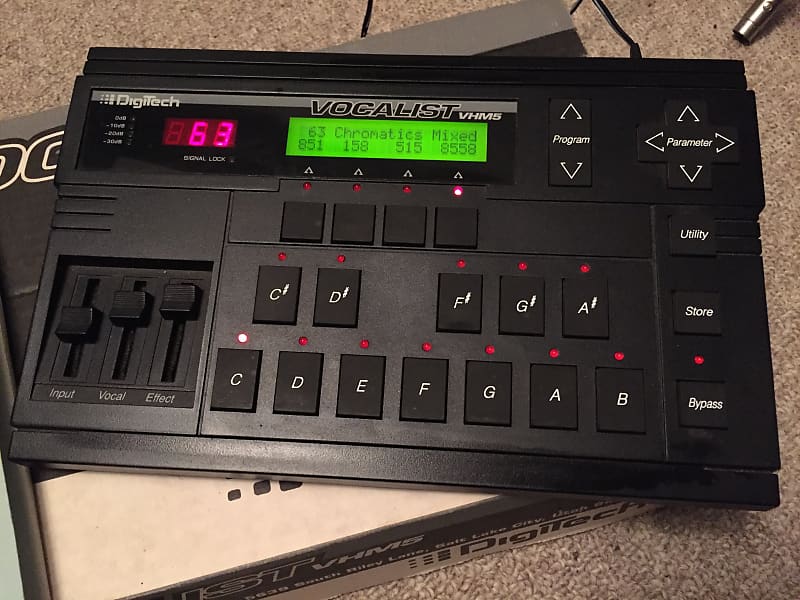 DigiTech VHM5 Vocalist 5-part Digital Vocal Harmony