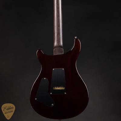 PRS Eddie's Guitars Wood Library Custom 24 Brazilian FB/Rosewood Neck - Blood Orange image 5