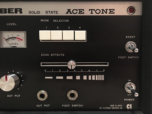 Acetone EC-1 Echo Chamber Tape Delay 1970's Black Tolex | Reverb Acetone EC-1 Echo Chamber Tape Delay 1970's Black Tolex | Reverb