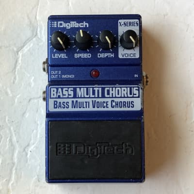 DigiTech X-Series Bass Multi Chorus 2000s - Blue for sale