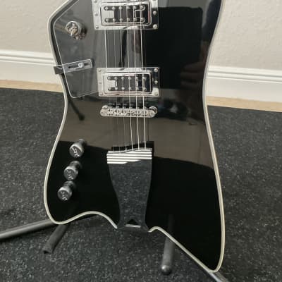 Unbranded Jupiter Thunderbird Style Left Handed Guitar With Custom Hardshell Case image 2