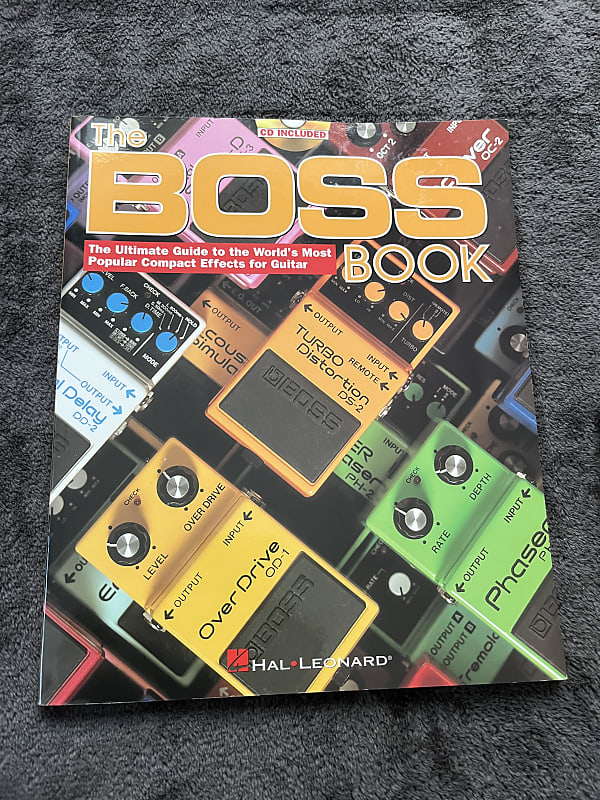 The Boss Book with sealed CD | Reverb